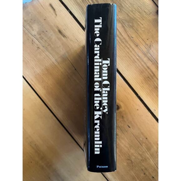 Tom Clancy The Cardinal Of the Kemlin. Hard Cover. 1988. w/ dust cover - Picture 3 of 4